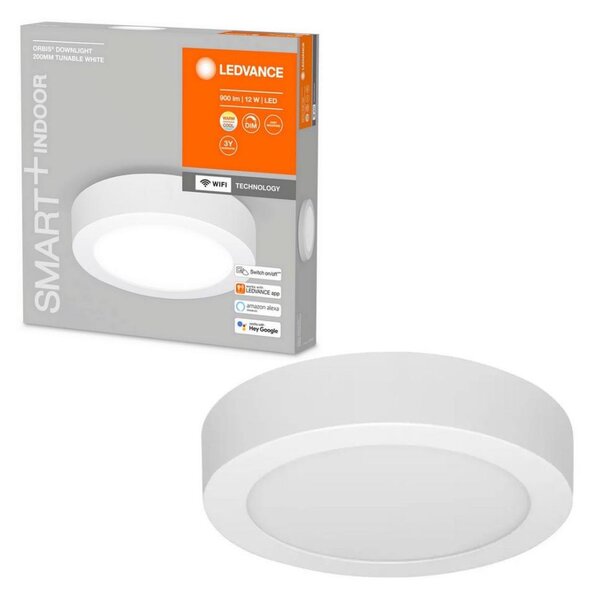 Ledvance - Φωτιστικό οροφής LED Dimmable ORBIS LED/12W/230V 3000-6500K Wi-Fi