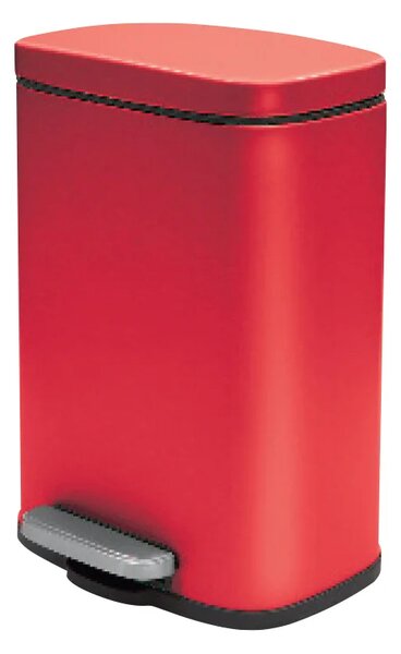 Κάδος Απορριμμάτων Μπάνιου (21.4x16.4x30) Spirella 5lt Akira Red