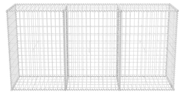 VidaXL Συρματοκιβώτιο 200 x 50 x 100 εκ. από Γαλβανισμένο Χάλυβα