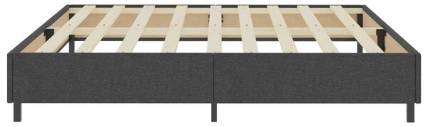 VidaXL Πλαίσιο Κρεβατιού Boxspring Γκρι 200 x 200 εκ. Υφασμάτινο