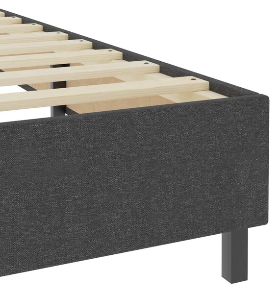 VidaXL Πλαίσιο Κρεβατιού Boxspring Γκρι 200 x 200 εκ. Υφασμάτινο