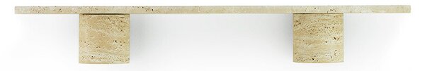 Normann Copenhagen - Sten Shelf L80 Travertine Normann Copenhagen