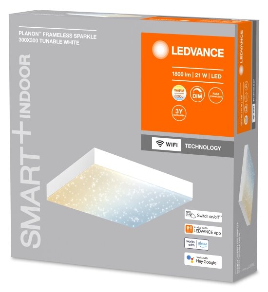 Ledvance - Φωτιστικό οροφής Dimmable LED SMART+ FRAMELESS LED/21W/230V Wi-Fi