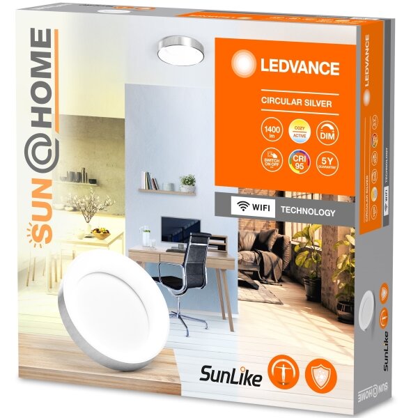 Ledvance-LED Dimmable φωτιστικό οροφής SUN@HOME CIRCULAR LED/18,5W/230V Wi-Fi