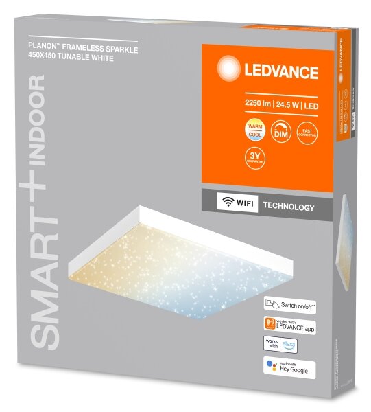 Ledvance -LED Dimmable φωτιστικό οροφής SMART+ FRAMELESS LED/24,5W/230V Wi-Fi