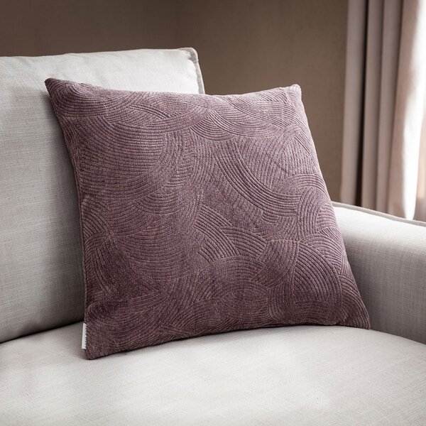 Διακοσμητική Μαξιλαροθήκη Βελουτέ (46x46) Gofis Home Nimbus Purple Bean 447/20