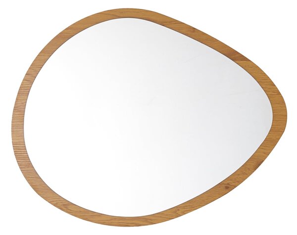 Διακοσμητικός Καθρέφτης Τοίχου (78x60) Spitishop Matera Natural