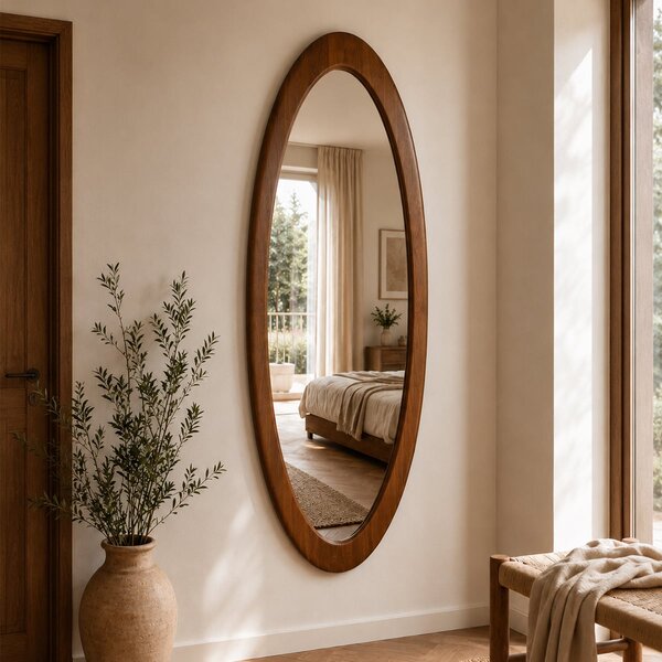 Καθρέφτης Τοίχου (70x160) Spitishop Tuscany Walnut