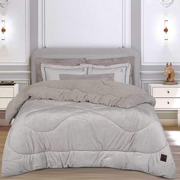 Κουβερτοπάπλωμα Μονό (160x220) Greenwich Polo Club Essential 3955 Ice Grey