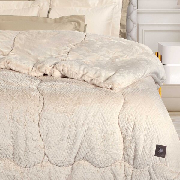 Κουβερτοπάπλωμα King Size (240x250) Greenwich Polo Club Essential 3952 Ivory