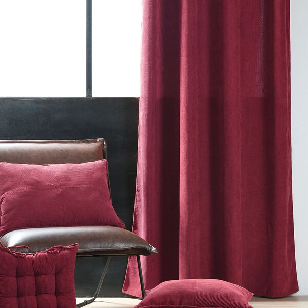 Κουρτίνα (140x260) Με Τρούκς S-F Dandy Bordeaux R6D567009
