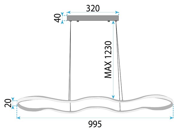 Λάμπα LED LHJ028-CP GOLD
