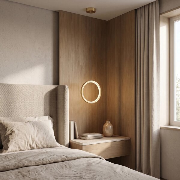Κρεμαστό Φωτιστικό LED G112-CP Gold