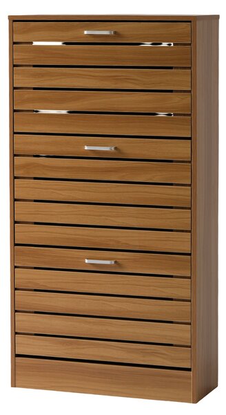 Παπουτσοθήκη Με 3 Ράφια/18 Θέσεων (63x24x120) Spitishop Butler Walnut