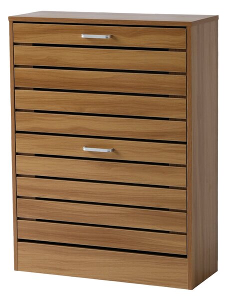 Παπουτσοθήκη Με 2 Ράφια/12 Θέσεων (63x24x80) Spitishop Butler Walnut