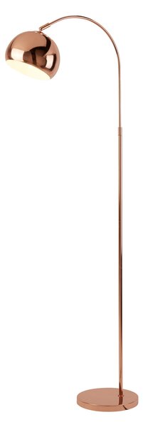 Searchlight Λάμπα δαπέδου Lukai, χαλκός, μέταλλο, 140 cm, E27, Χαλκού, Σαλόνι / τραπεζαρία, Μέταλλο, σύγχρονο