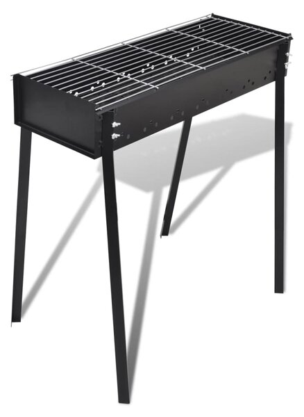 Ψησταριά BBQ για κάρβουνα Βάση ορθογώνια 75 x 28 cm