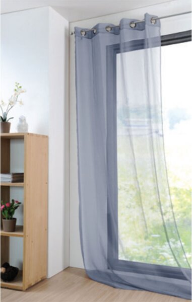 Κουρτίνα (135x260) Με Τρουκς S-F Monna Denim R61697023VL