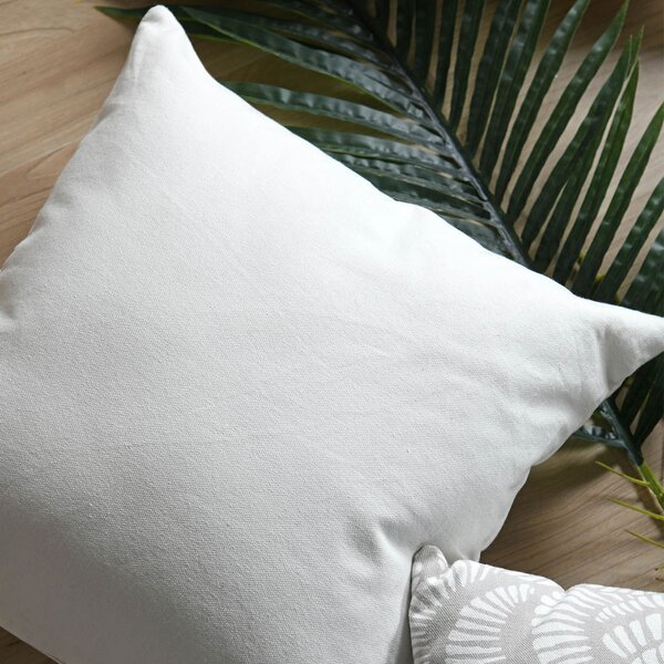 Διακοσμητική Μαξιλαροθήκη (40x40) S-F Loris Off White C0D129001H