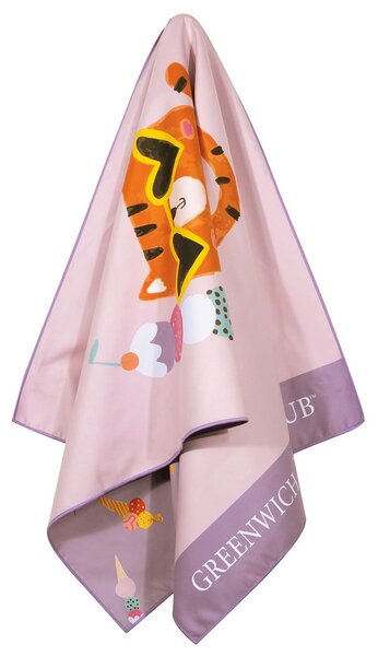 Παιδική Πετσέτα Θαλάσσης Microfiber 2 Όψεων (70x140) Greenwich Polo Club Junior 4082