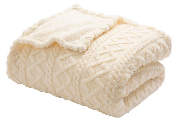 Κουβέρτα Fleece Υπέρδιπλη (220x240) L-C Edgar Natural 1645256