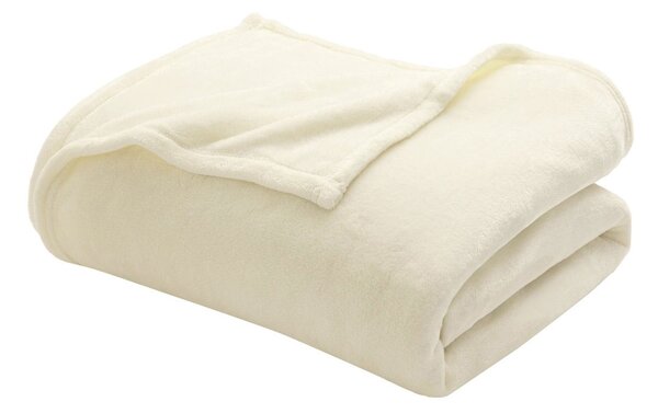 Κουβέρτα Fleece Υπέρδιπλη (220x240) L-C Flanou Cream 1645257