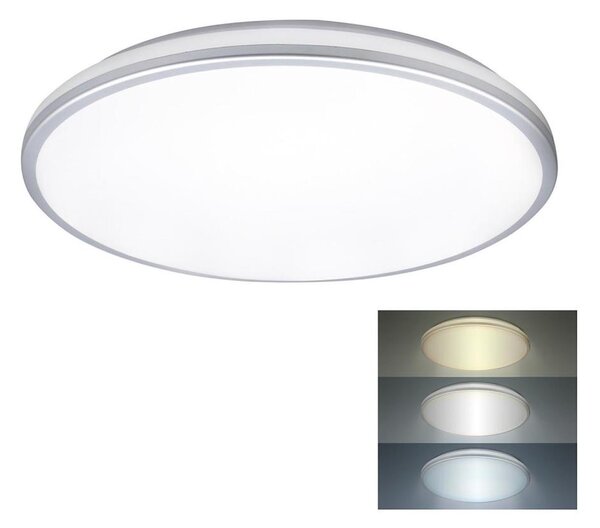 Solight WO797- Φωτιστικό οροφής LED μπάνιου LED/24W/230V 3000/4000/6500K IP54