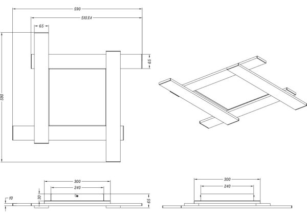 Trio - LED Dimmable φωτιστικό οροφής BELFAST LED/18W/230V + LED/14W