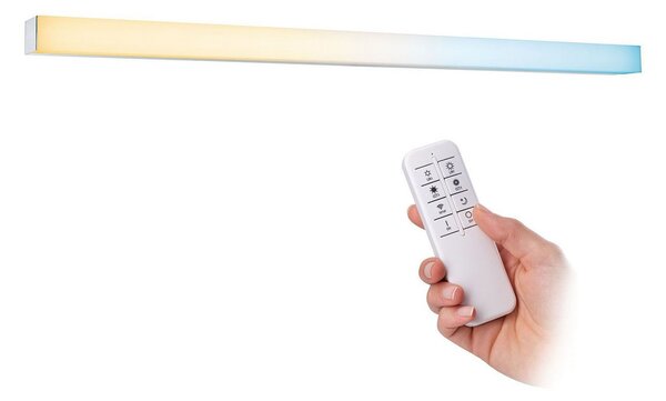 Paulmann HomeSpa Tova LED καθρέφτης, 90 cm, ρυθμιζόμενος, Λευκό, Μπάνιο, Μέταλλο, σύγχρονο