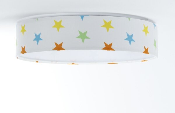 Φωτιστικό οροφής LED GALAXY KIDS LED/24W/230V αστέρια πολύχρωμα