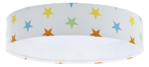 Φωτιστικό οροφής LED GALAXY KIDS LED/24W/230V αστέρια πολύχρωμα