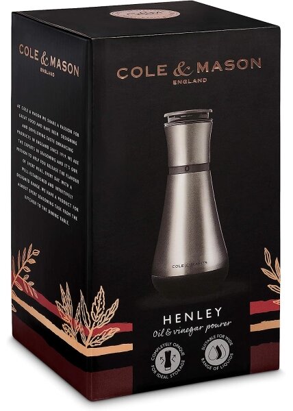 Cole&Mason - Δοχείο για λάδι και ξύδι HENLEY 260 ml