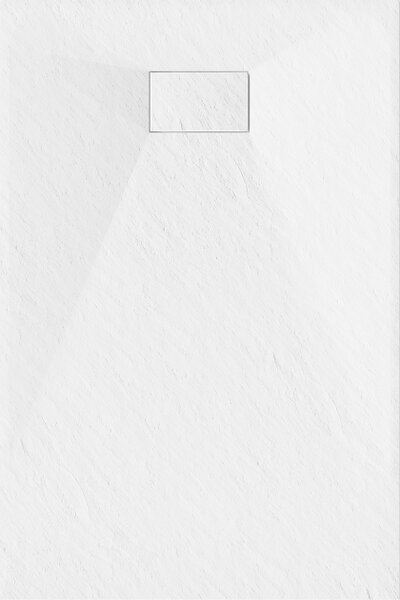 Mexen Hugo ορθογώνιος δίσκος ντους SMC 120 x 70 cm, λευκός - 42107012