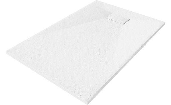 Mexen Hugo ορθογώνιος δίσκος ντους SMC 120 x 70 cm, λευκός - 42107012