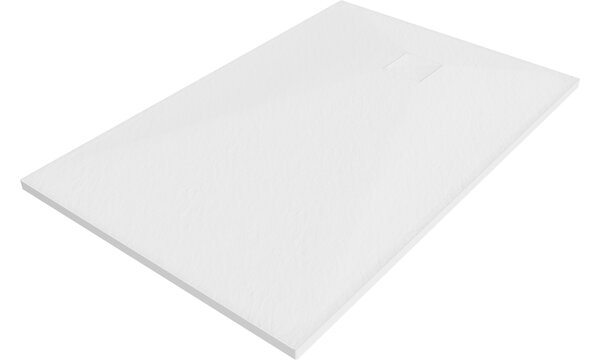 Mexen Bert ορθογώνιος δίσκος ντους SMC 110 x 70 cm, λευκός - 4K107011