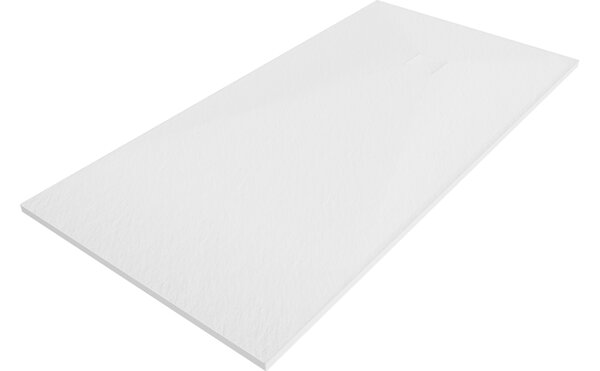 Mexen Bert ορθογώνιος δίσκος ντους SMC 160 x 90 cm, λευκός - 4K109016