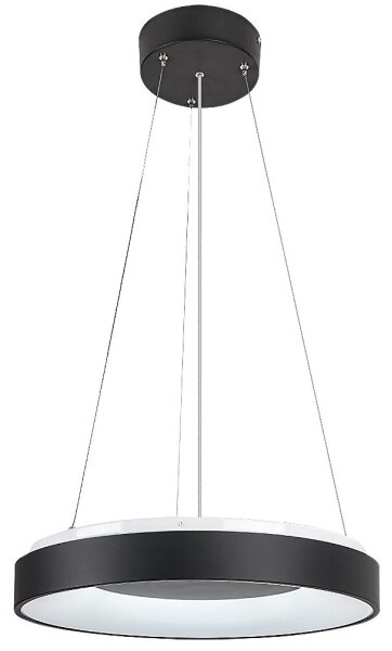 Rabalux 72001 - Led Dimmable κρεμαστό φωτιστικό οροφής CEILO LED/38W/230V μαύρο + RC