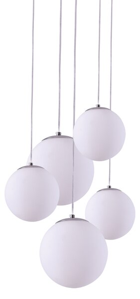 Φωτιστικό Οροφής Πολύφωτο Homelighting Alessia 77-3715 White