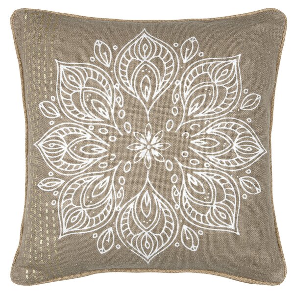 Διακοσμητικό Μαξιλάρι 2 Όψεων (45x45) S-F Zen Taupe CE477005