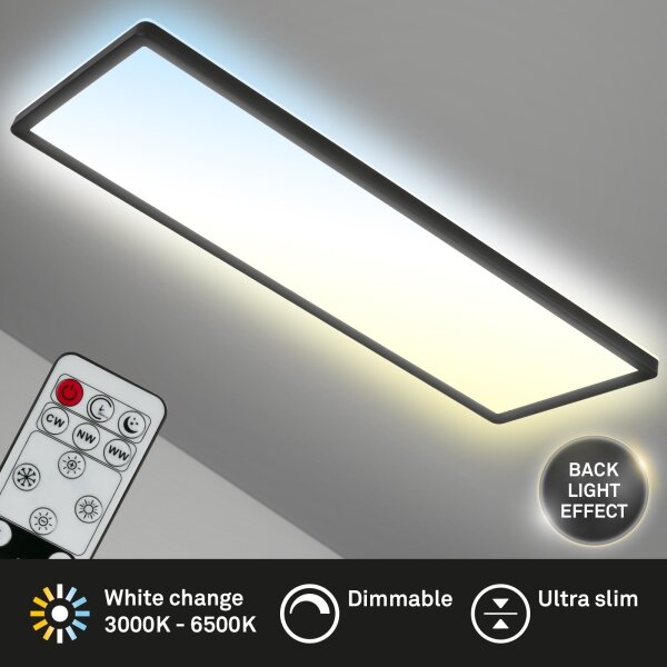 Brilo - LED Dimmable φωτιστικό οροφής SLIM LED/23W/230V + RC