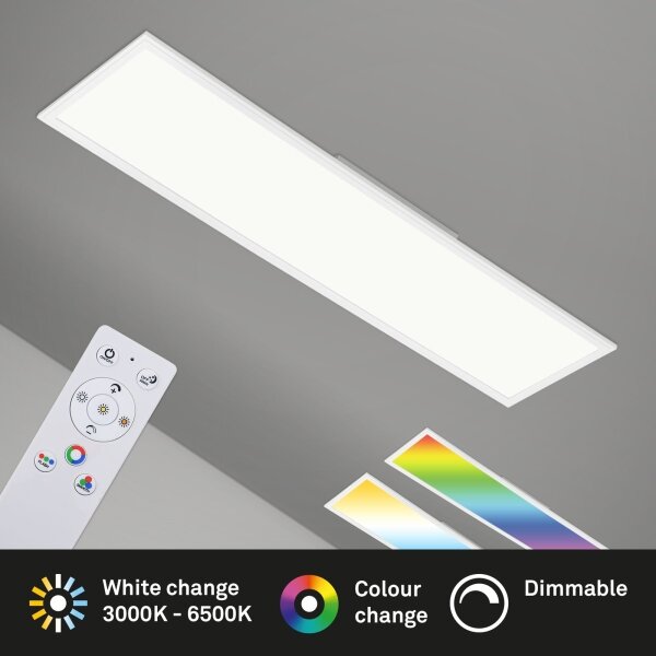 Brilo - RGBW Φωτιστικό οροφής dimming SLIM LED/40W/230V + RC