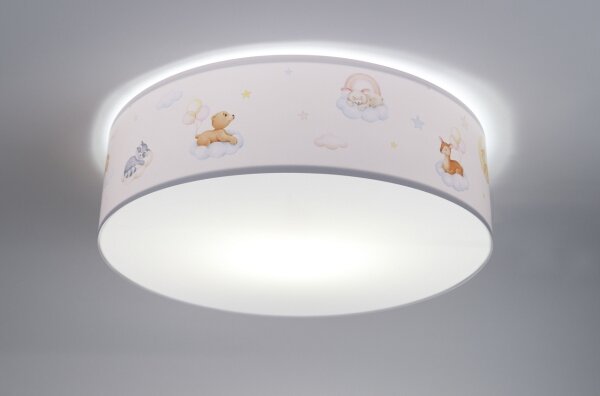 Παιδικό φωτιστικό οροφής SWEET DREAMS 2xE27/60W/230V διάμετρος 40 cm