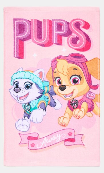 Sinsay - Βαμβακερή πετσέτα χεριών PAW Patrol - ροζ