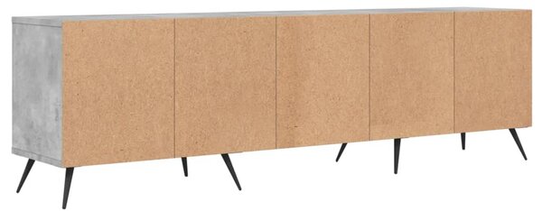 VidaXL Έπιπλο Τηλεόρασης Γκρι Σκυρ. 150x30x44,5 εκ. Επεξ. Ξύλο