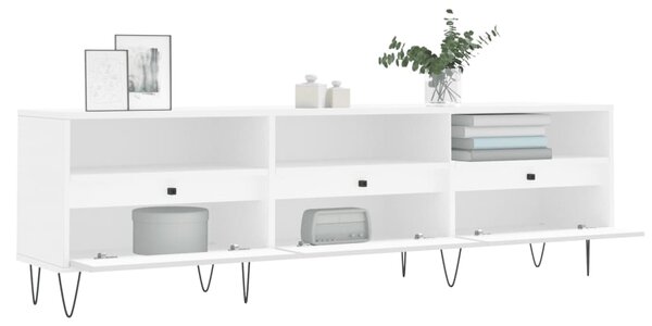 VidaXL Έπιπλο Τηλεόρασης Λευκό 150x30x44,5 εκ. Επεξεργασμένο Ξύλο