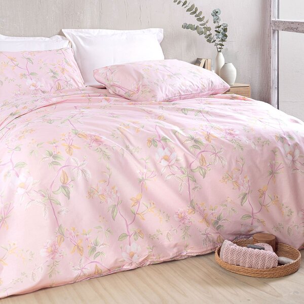 Σεντόνια Μονά (Σετ) Rythmos Next Benetita Pink Ροζ ΜΕ ΛΑΣΤΙΧΟ 105x205+25