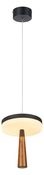 Φωτιστικό Οροφής Μονόφωτο LED 3 CCT Aca Asian CNP11WBKCCT Sand Black