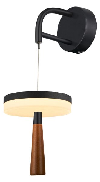 Απλίκα Τοίχου LED 3 CCT Aca Asian CNW11WBKCCT Sand Black