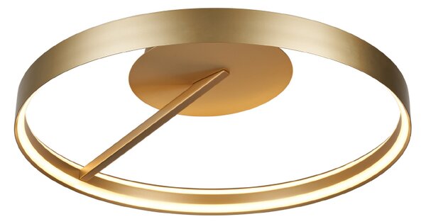 Φωτιστικό Πλαφονιέρα LED 3 CCT Aca Rollie CNC42GCCT Gold