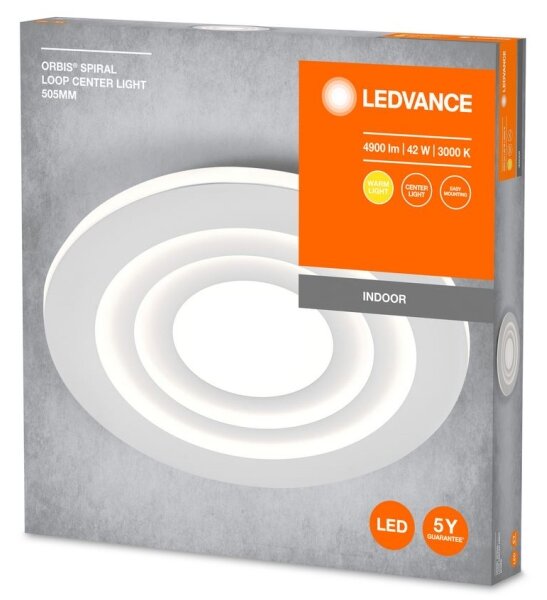 Ledvance - Φωτιστικό οροφής LED ORBIS SPIRAL LED/42W/230V